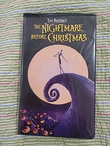 The Nightmare Before Christmas VHS Clamshell Release - Picture 1 of 4