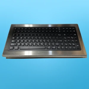 iKey - DT-1000-PS2 - iKey DT-1000 Stainless Steel Keyboard - Cable Connectivity - Picture 1 of 5