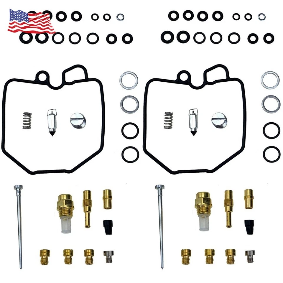 2x Kit de reconstrucción de carburador para 81-82 Honda Silver Wing 500 GL500 GL500I CX500 Foto 1 de 4