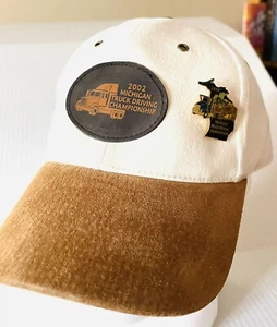 Michigan Truck Driving Championship 2 cappelli e una spilla smaltata vintage 2002 - Foto 1 di 6