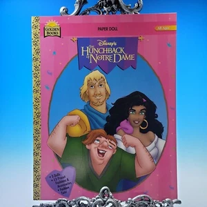 1996 Disney The Hunchback Of Notre Dame Paper Doll Set ~ Uncut Exc - Picture 1 of 5