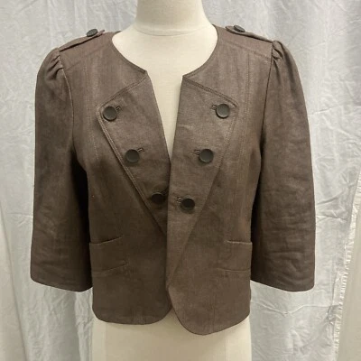 Classiques Entier女式棕色夹克M — 第 1/4 张图片