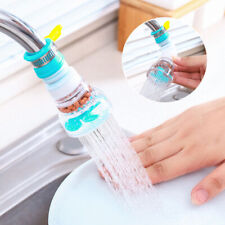 360° Rotating Faucet Booster Shower Kitchen Sink Faucet Extender Water FiltY7