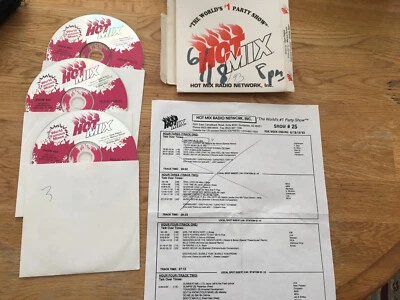 Hot Mix RADIO SHOW 1993 Janet Jackson Blackbox  PROMO 3 CD set DJ REMIXES Promo - Image 1 of 4