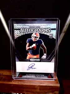 2024 Panini Prizm Draft Picks Auto - #DPA - JNN Jer'zhan Newton /25 - Bild 1 von 2