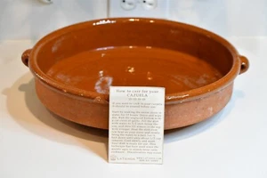 La Tienda Terra Cotta Cazuelas 12.8" Made In Spain - Picture 1 of 4