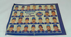 1988  New York Mets Roster Magazine Sheet Insert Vtg 16X11