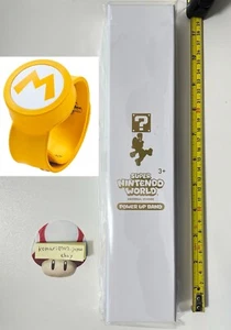USJ Super Nintendo World gold Power Up Band Amiibo Switch Mario quantity limited - Picture 1 of 14
