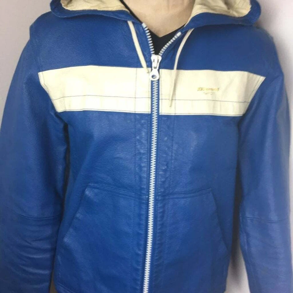 Chaqueta de cuero para motocicleta Diesel Industry Foto 1 de 4