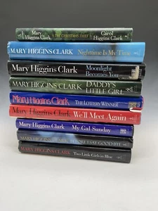 Mary Higgins Clark Lot of 9 Books Hardcover - Picture 1 of 4