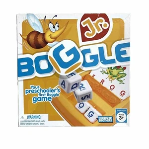 Vtg Boggle Jr. 2005 Your Preschooler’s first Boggle Game Words Letters Complete - Picture 1 of 9