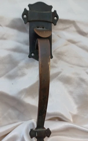 VINTAGE SARGENT 7661 BRASS FRONT DOOR PULL HANDLE Cover