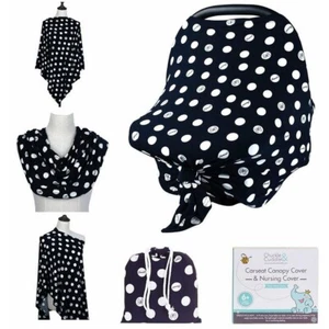Swaddle nursing shawl poncho stroller car seat shopping cart cover multi use - Picture 1 of 6