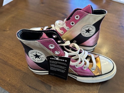 Converse Chuck 70 Donna Metallizzate Hi 565866C Taglia 5 Nuove Con Scatola Senza Coperchio Scatola