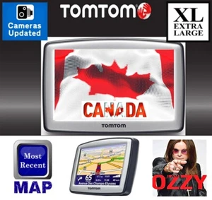 TOMTOM SERIE 30 XL SAT NAV 2024 KANADA ALASKA SPEED KAMERAS 2024 PROMI-STIMMEN - Bild 1 von 23