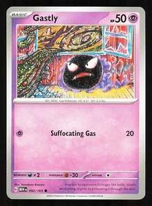 Gastly 092/165 Regular Near Mint Pokemon TCG Scarlet & Violet 151 MEW - Picture 1 of 1