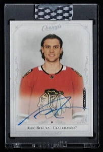 2020-21 Upper Deck Clear Cut Champ's Champs Rookie Autograph Alec Regula - Picture 1 of 1