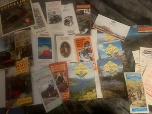 25 British Railroad Timetables Brochures Collection 1980s 1990s lot - Picture 1 of 5