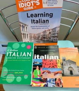 4 italienische Sprachbücher - ein LOT - Sizilianisch - Wörterbücher - Grammatik - WIE NEU - Bild 1 von 9