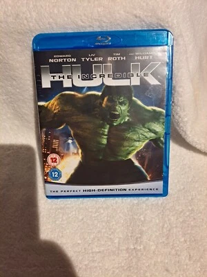 THE INCREDIBLE HULK: 2008 EDWARD NORTON ( BLU-RAY LIKE NEW) - Image 1 of 2