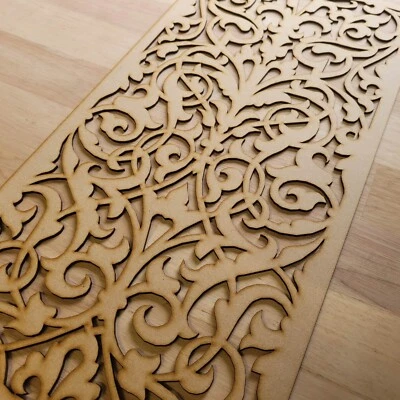 French Damask Decorative Screen Radiator Cabinet Panel 2FT x 4FT 3mm 6mm 0062 - Image 1 of 4