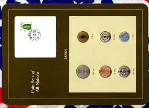Coin Sets of All Nations Japan 1981-1987 UNC 500 Yen 1985 100 Yen 1986 - Picture 1 of 3