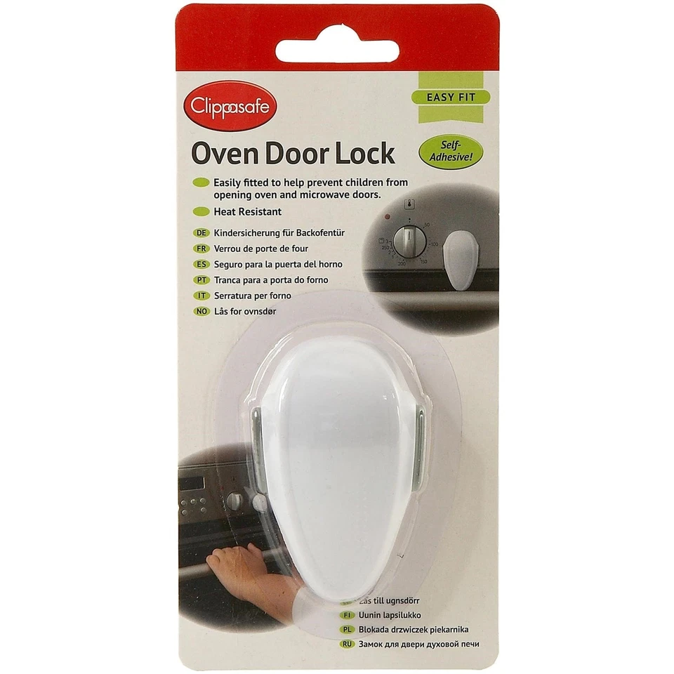 Clippasafe Oven Door Lock Catch Baby Proofing Toddler Child Safety Protection NE - Image 1 of 1
