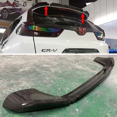 Carbon For Honda CR-V CRV 5th OE Look Rear Trunk Spoiler Wing 2017-2019 NEW Foto 1 de 4
