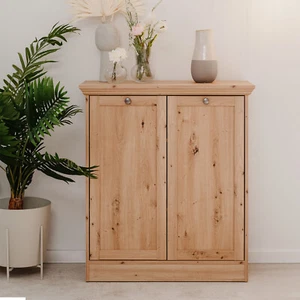 Kommode Holz Sideboard Anrichte Beistell Schrank Landhaus Wohnzimmer Homestyle4u - Bild 1 von 12