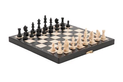 The Black Magnetic Chess Set - Image 1 of 4