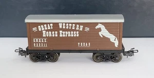 Märklin H0 Westernlok Great Western Horse Express Braun TOP ZUSTAND - Picture 1 of 3
