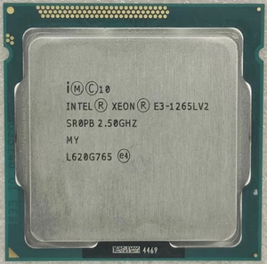 used Intel Xeon E3-1265L V2 SR0PB LGA1155 CPU Processer 2.5GHz 8M E3-1265LV2 - Picture 1 of 2