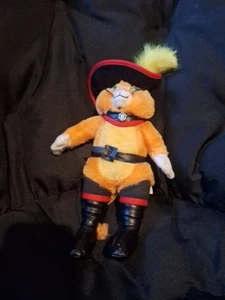 Shrek Stiefelkater Katze Hund Spielzeug Stofftier Plüsch Weich Quietscher - Bild 1 von 1