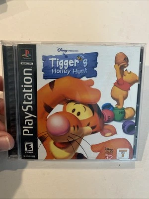Tigger's Honey Hunt (Sony PlayStation 1, 2000, Disney Interactive) Complete Game - Image 1 of 4