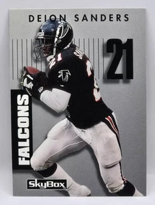 1992 Skybox Primetime Deion Sanders HOF Base Card (Atlanta Falcons) #1 - Picture 1 of 2