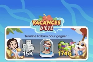 Vacance D'été _ Album 1-2-3-4-5 ⭐ Stickers | Mono_poly _ Go | Livraison rapide - Imagen 1 de 2