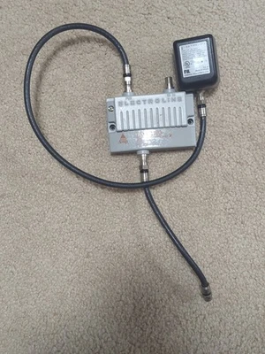 Electroline EDA-2100 1-Port Cable TV HDTV Signal Booster Amplifier - Image 1 of 4