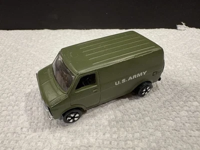 Vintage Anos 70 Playart - Exército dos EUA Militar Personalizado Chevy Ford Van - Excelente Estado. - Imagem 1 de 4