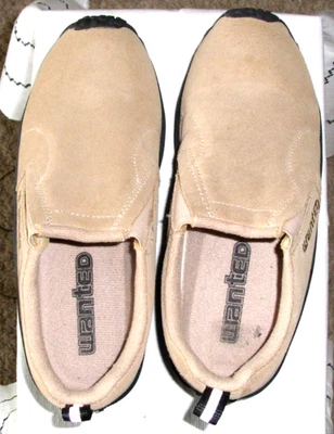 Zapatos sin cordones para mujer Wanted de gamuza tostada--talla 8-1/2 Foto 1 de 4