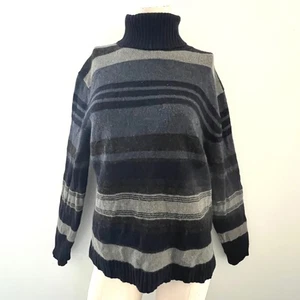 Banana Republic Lambswool Turtleneck Sweater M Preppy Timeless Cottagecore Warm - Picture 1 of 8