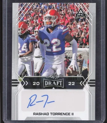 2022 Leaf Draft #BA-RT1 Rashad Torrence II Autographs - Image 1 of 2