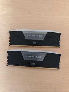 Corsair Vengeance RGB DDR5 64Gb Kit 2 X 32Gb 5600Mhz CMH5X32G2B56C40A2 - Picture 1 of 2