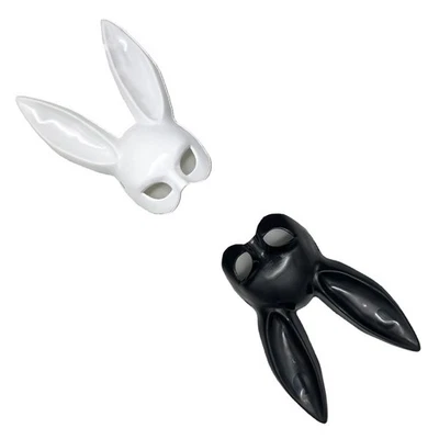 Sexy Bunny Mask Quality Halloween Masquerade Ball Fancy Dress Costume - Image 1 of 4