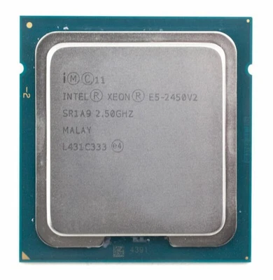 Intel Xeon E5-2450 V2 CPU 2.5 GHz 8-Cores 20MB LGA1356 (SR1A9) Server Processor - Image 1 of 4