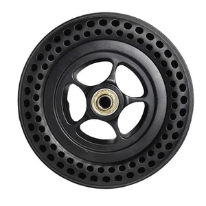 High Grip 6 Zoll Vollgummireifen mit Nabe für Rollstuhl und Rollator Ersatz - Bild 1 von 12