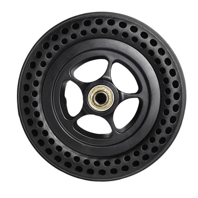 High Grip 6 Zoll Vollgummireifen mit Nabe für Rollstuhl und Rollator Ersatz - Bild 1 von 4