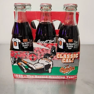 1995 Cal Ripken "Record Breaking Year" 6-pack Coca-Cola *Unopened* - Picture 1 of 6