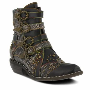 LARTISTE RODEHA-B Boots BLACK New - Picture 1 of 7