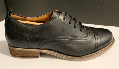 Oxford Josef Seibel Sienna de cuero negro tallas EE. UU. 5,5 + 6,5 (36 + 38 EUROS) Foto 1 de 4