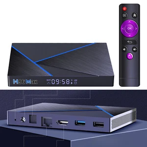 Android 12.0 Smart TV Box 4K Quad Core HD 4G/8G 64G WIFI Media Stream Player - Picture 1 of 17